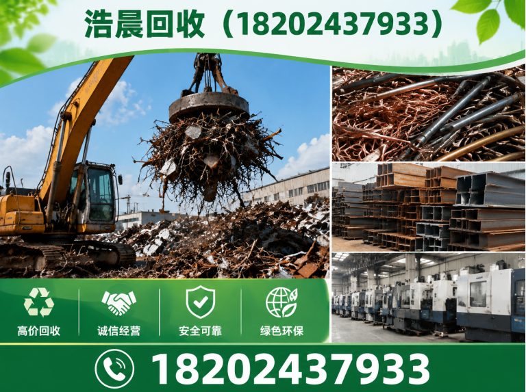 新民市工业金属回收展示图